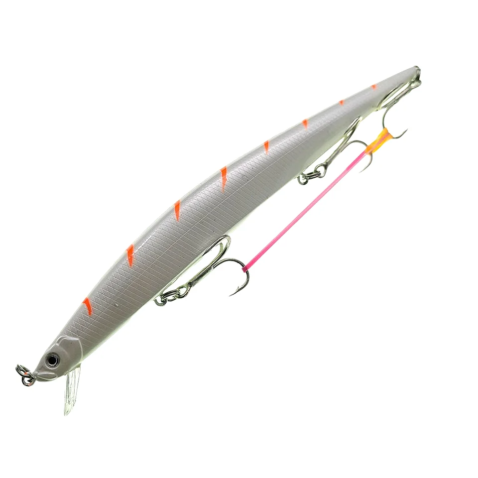 1pcs Floating Minnow 17cm 30g big long fish Minnow sea fishing lure bait 3D eyes Strong hooks lures for sea fishing