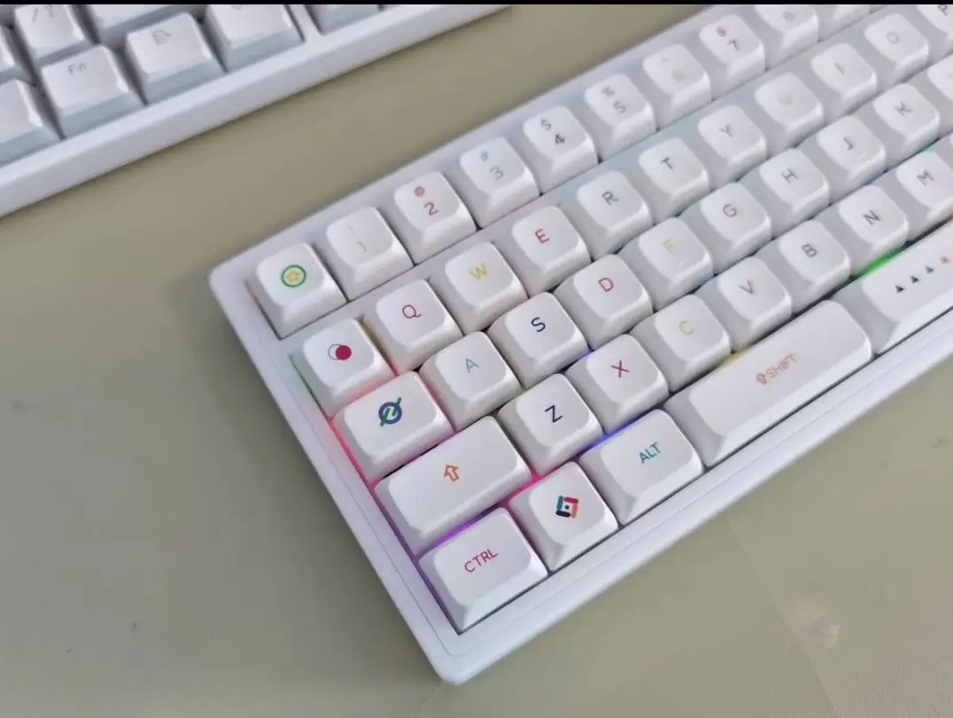Teclado inalámbrico Omega50V3, Kit de teclado multimodo 2,4G/Bluetooth, personalizado a través de Mini teclados RGB intercambiables en caliente para juegos, PC y Gamer