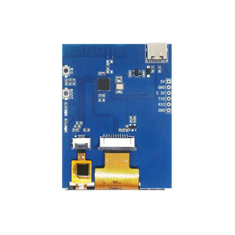 All-in-One ESP32-C3 Dev Board with 2.4 Inch IPS Capacitive Touch Display, WiFi BT 5.0 Type-C Capacitive Touch LCD Display Modul