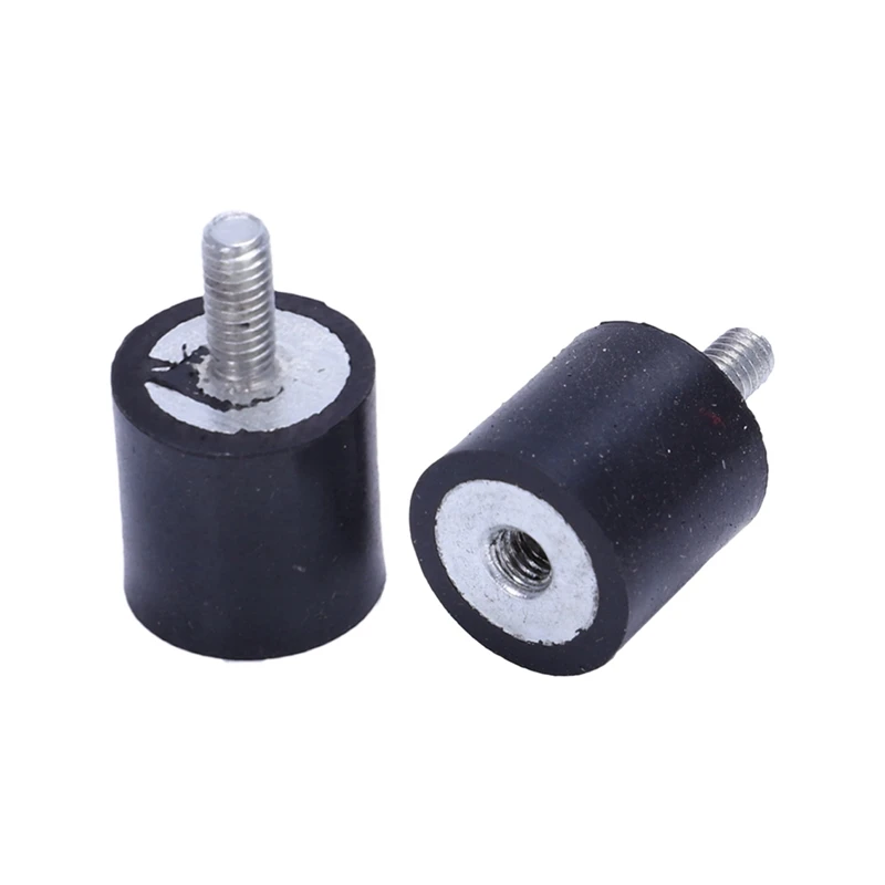 【NOVO】20 unidades M4 fora dentro anti vibração amortecedor de borracha isolador acessório 15 mm x 15 mm