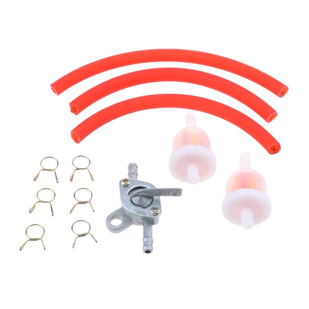 

Fuel Hose Filter Pipe Petcock Tank Switch for ATV QURDS DIRT