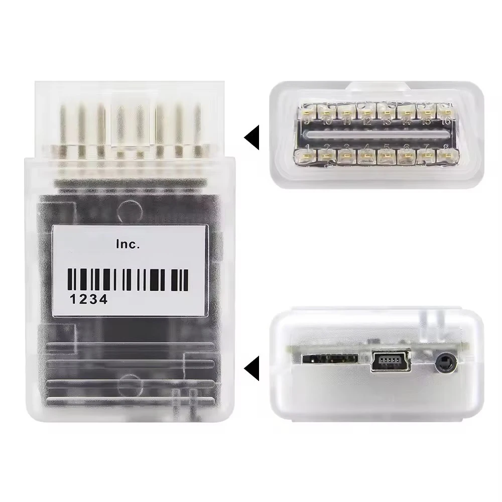 Auto Diagnostic Tool Port Vehicle OBD2 Diagnostic Interface Connector Adapter auto scan tool interface por