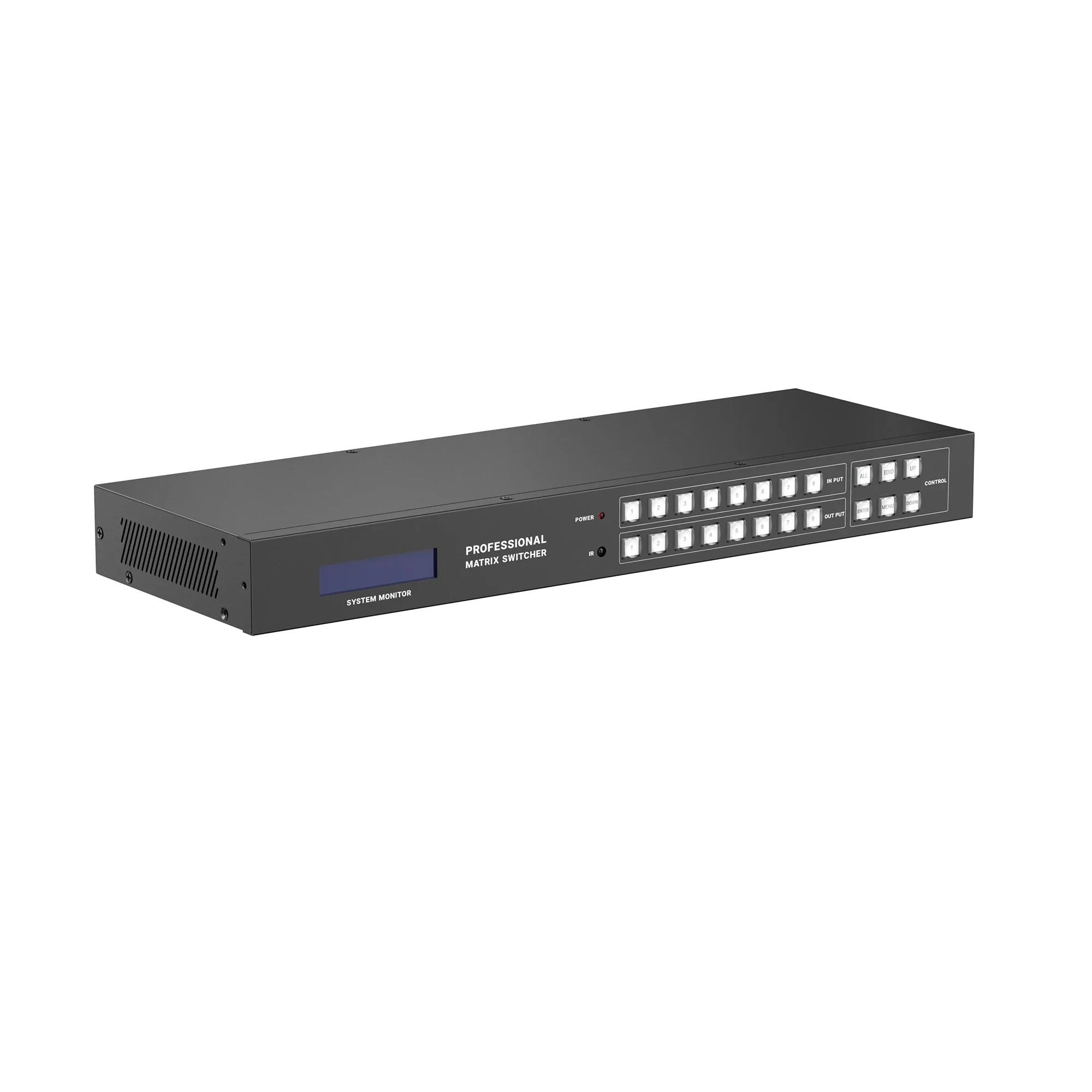 

Seamless 4K 30Hz Matrix Switcher 8x8 With Splicing Mode, Available For 4x4, 8x8, 8x16, 16x16