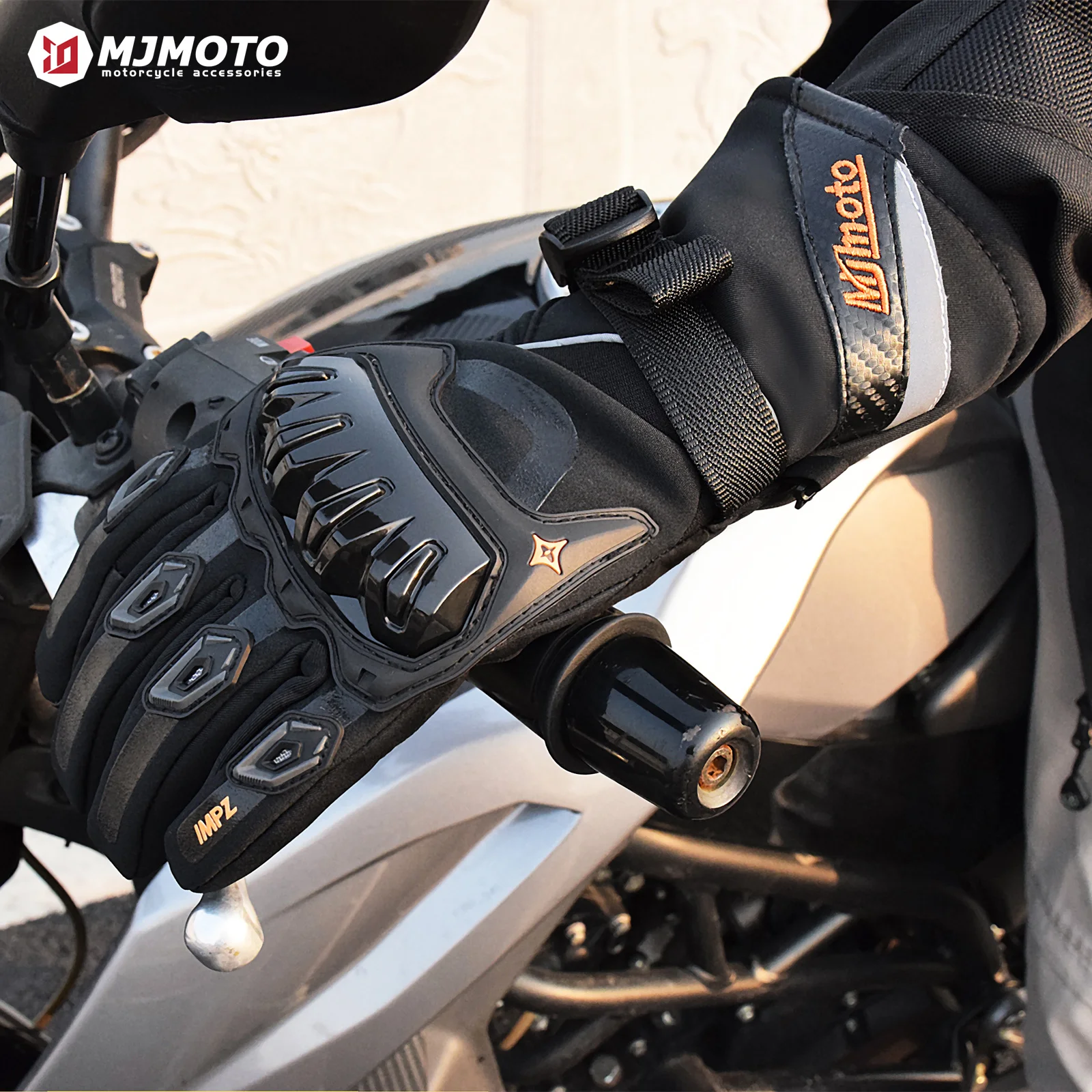 

New Waterproof Motorcycle Riding Gloves Touchscreen Motocross Gloves CE Certification Motorbike Gloves Skiing Snowmobile Gloves