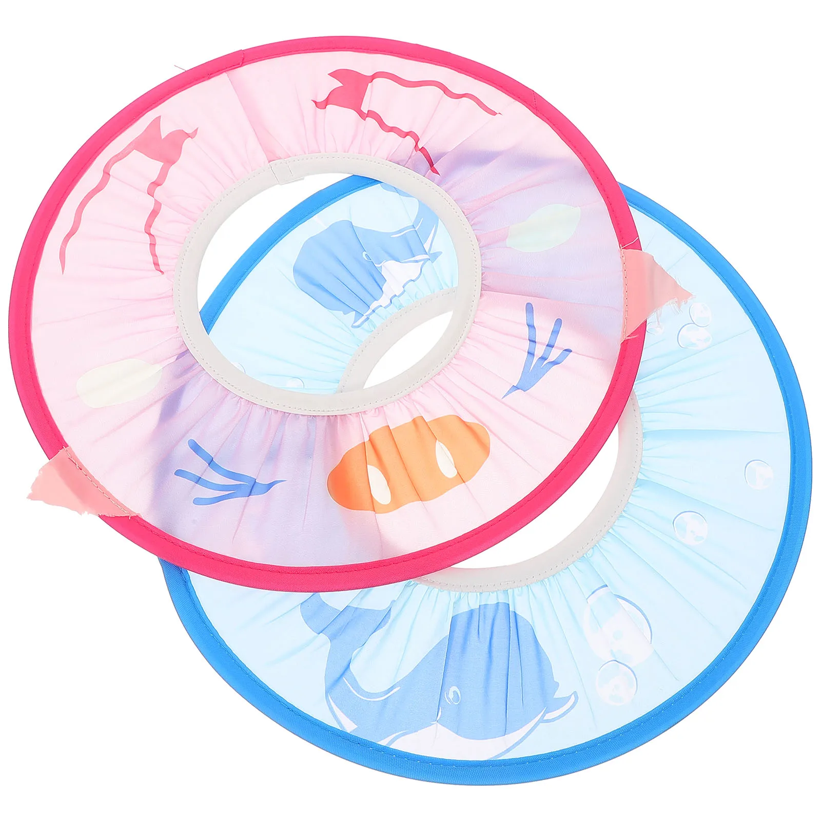 

2 шт. водонепроницаемые шапочки для детского душа, защитные шапочки для ушей, детская шапочка для шампуня, защита для купания, шапочки для детского душа, ванны