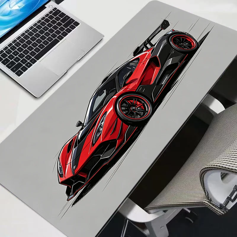 Mouse Pad Sports car model Anime Gaming Accessories Mousepad Gamer PC Completo Computer Keyboard Desk Mat Varmilo Table