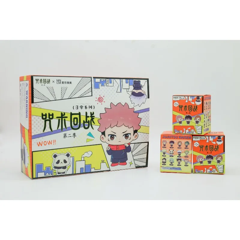 

Фигурка Jujutsu Kaisen Q, сезон 2, слепая коробка Gojo Satoru Fushiguro Megumi, фигурки куклы, модель игрушки, коллекционные украшения