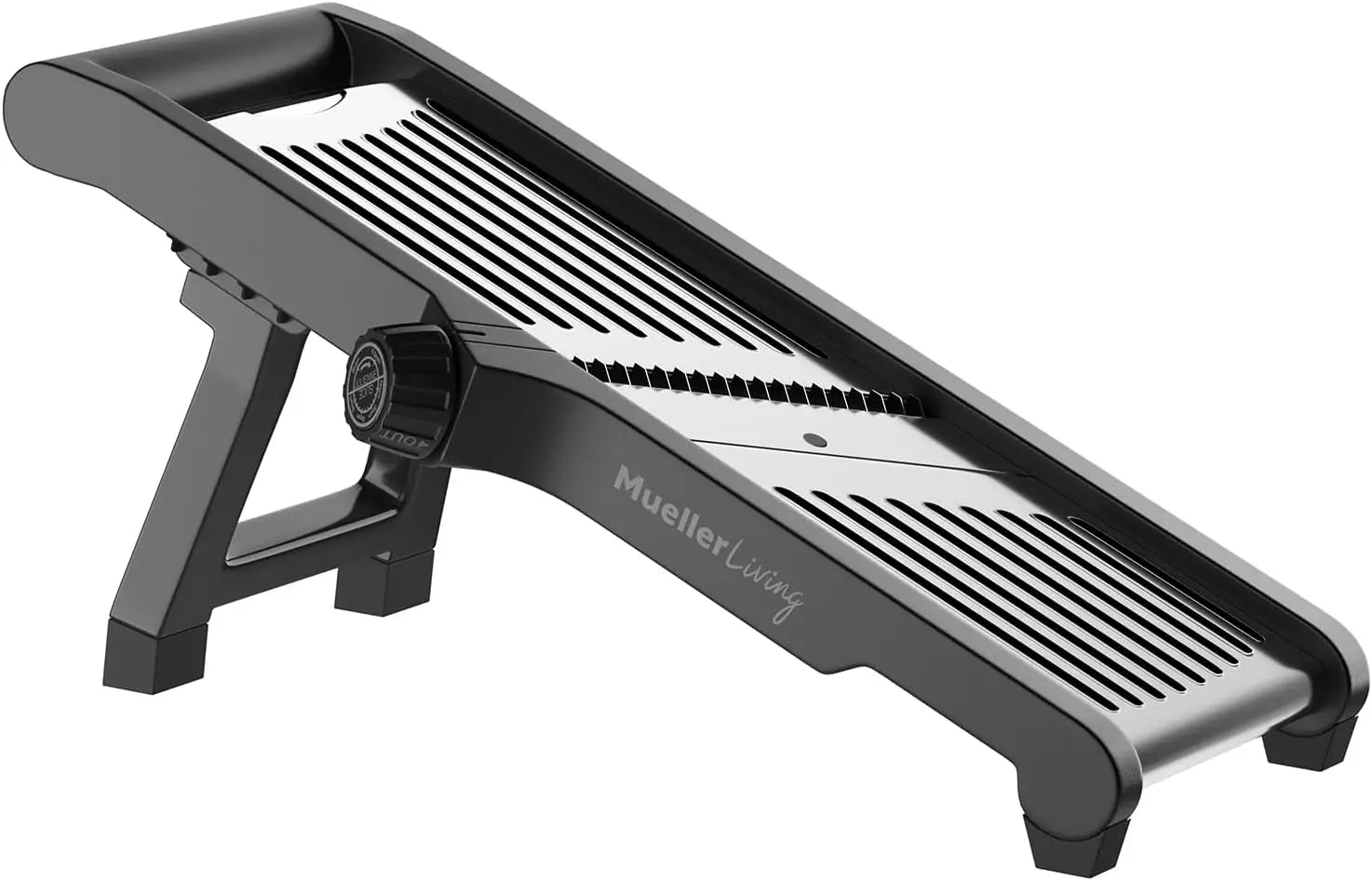 

Adjustable Stainless Steel Mandoline Slicer for Kitchen, Vegetable Chopper and Fruit Slicer with Safety Pusher