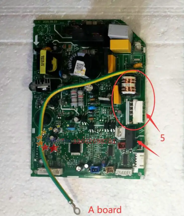 New Midea control panel board EU-KFR26G/BP3N1Y-AB(0.5W) 17122000016770 17122000045389 EU-KFR26G/NBP3NXY-ABAU