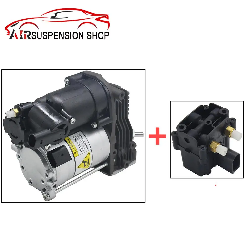 

1x Air Suspension Compressor Pump and Valve Block For BMW X5 E70 X6 E71 E72, OE 37206789938 High-Quality Durable Car Accessories