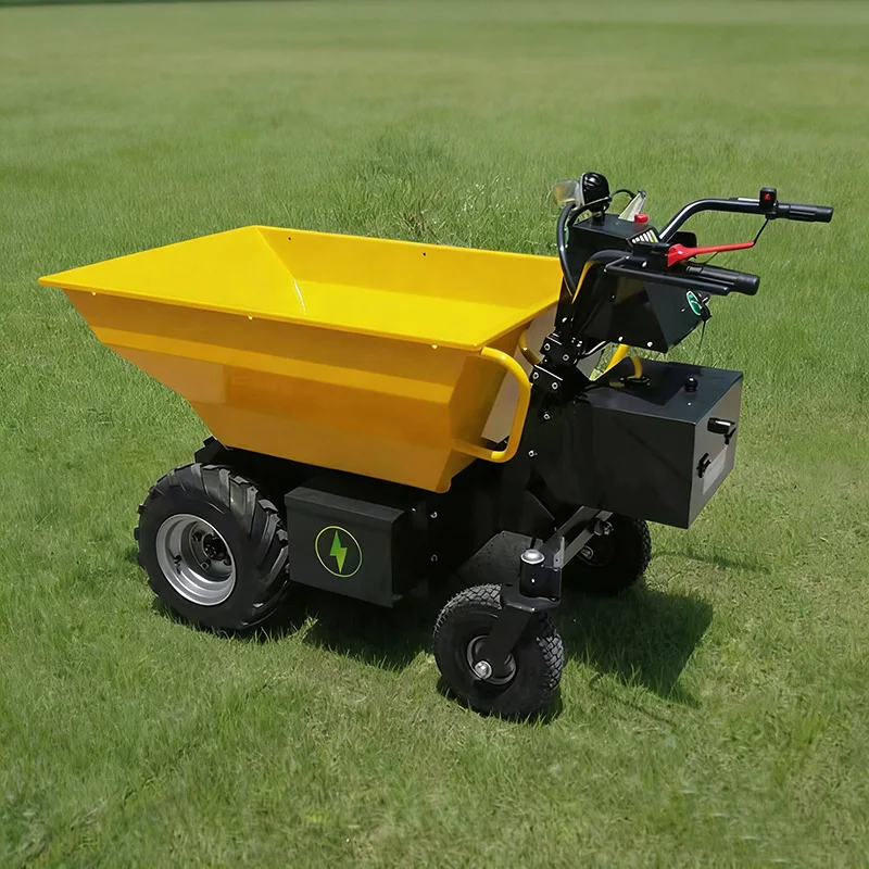 Garden and Orchard Mini Transport Vehicle powered Mini Handcart Dump Truck