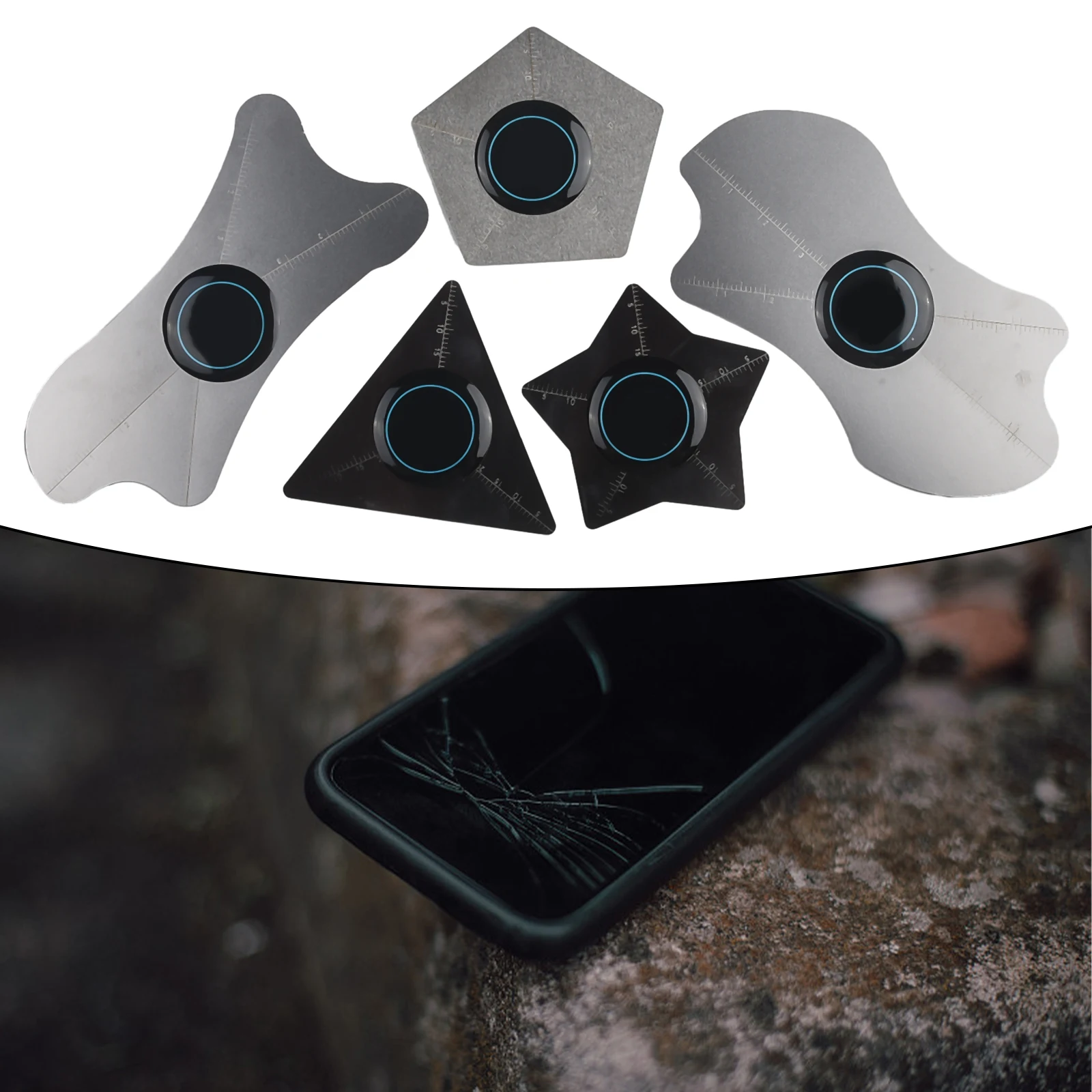 Phone Repair Tool Phones Replacement Set Silver Spare Parts Stainless Steel Tablets 5pcs Accessories Equipment