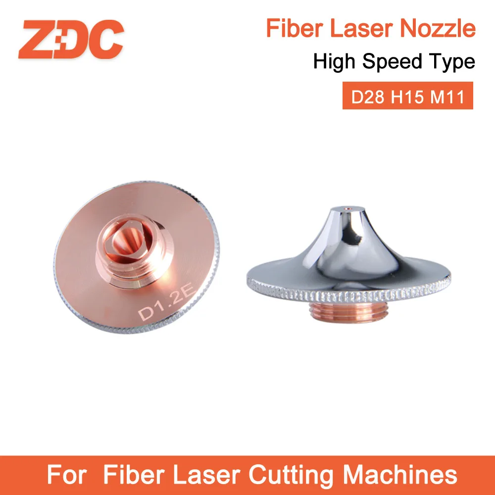 

Laser Nozzles Chrome-plated Double Layers D28 Caliber 1.0mm-2.0mm for Penta HSG Precitec Hans Cutting Metal