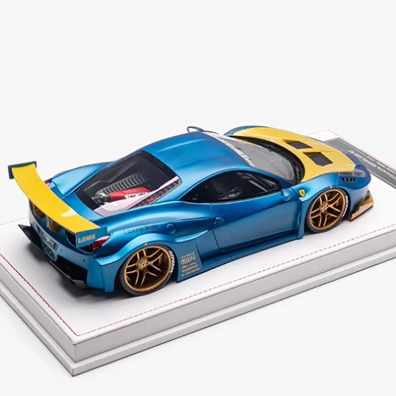 1/18 LB Silhouette Works 458GT Simulation Car Model Collection Decoration