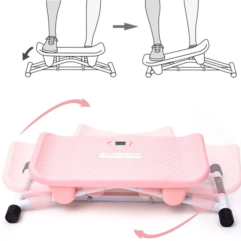 Skiing Stepper Multifunction Stepping Swing Machine Bodybuilding Slim Legs for Home Exercise and Pelvic Floor Muscle Training