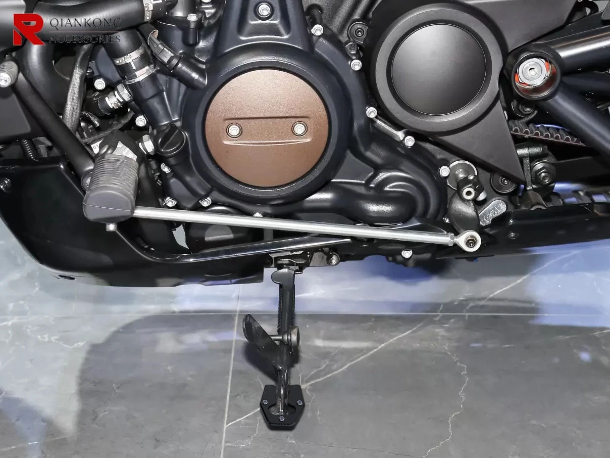 

Foot Side Stand Side Stand Plate Enlarge Kickstand Enlarge Extension Motorcycle For Sportster S RH1250 1250S 2021 2022 2023 2024