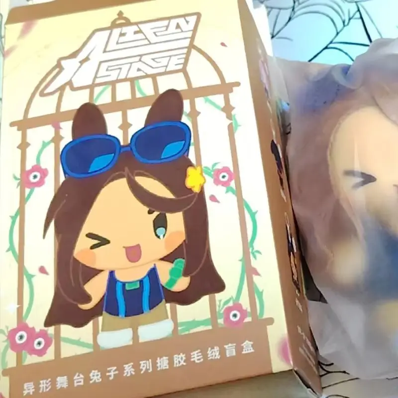 2025 Nieuwe Originele Alien Stage Rabbit Serie Vinyl Blind Box Trendy Spelen Vriendin Cadeau Kinderspeelgoed Desktop Kerstcadeau