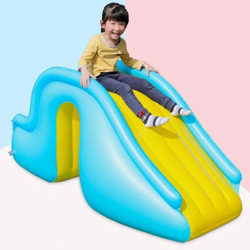 Inflatable Pool Slide for Kids - Easy Install, Perfect for Indoor/Outdoor Pool, Beach, Garden, Backyard Water Parties