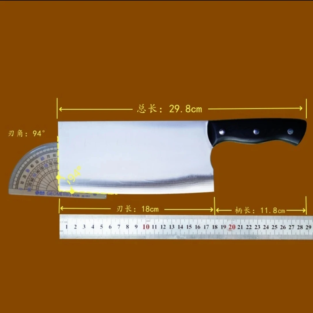 7 Inch Chopper Knife N690CO Steel Core Blade G10 Handle Butcher Slicing Vegetables Cleaver Kitchen Knife Meat And Poultry Tools