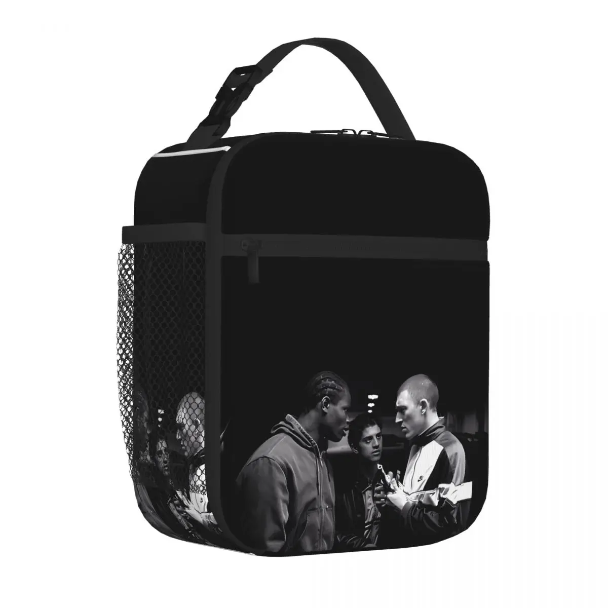 Bestselling La Haine Hip Hop Thermal Food Carrier Car Travel Portable Lunch Bag