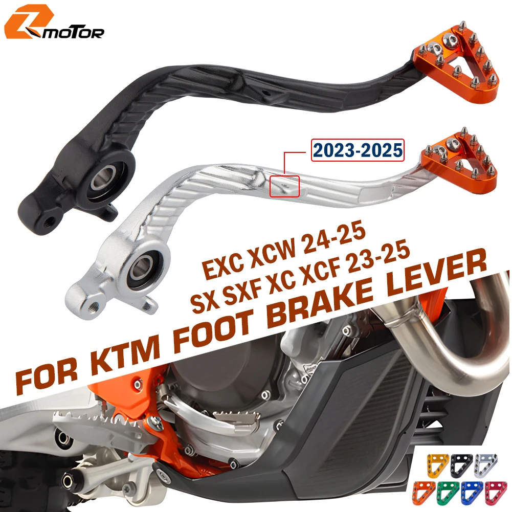 

For KTM 125 150 250 300 350 450 500 SX SX-F XC XC-F 23-25 XC-W EXC EXC-F Six Days 24-25 SMR450 23-24 Motorcycle Foot Brake Lever