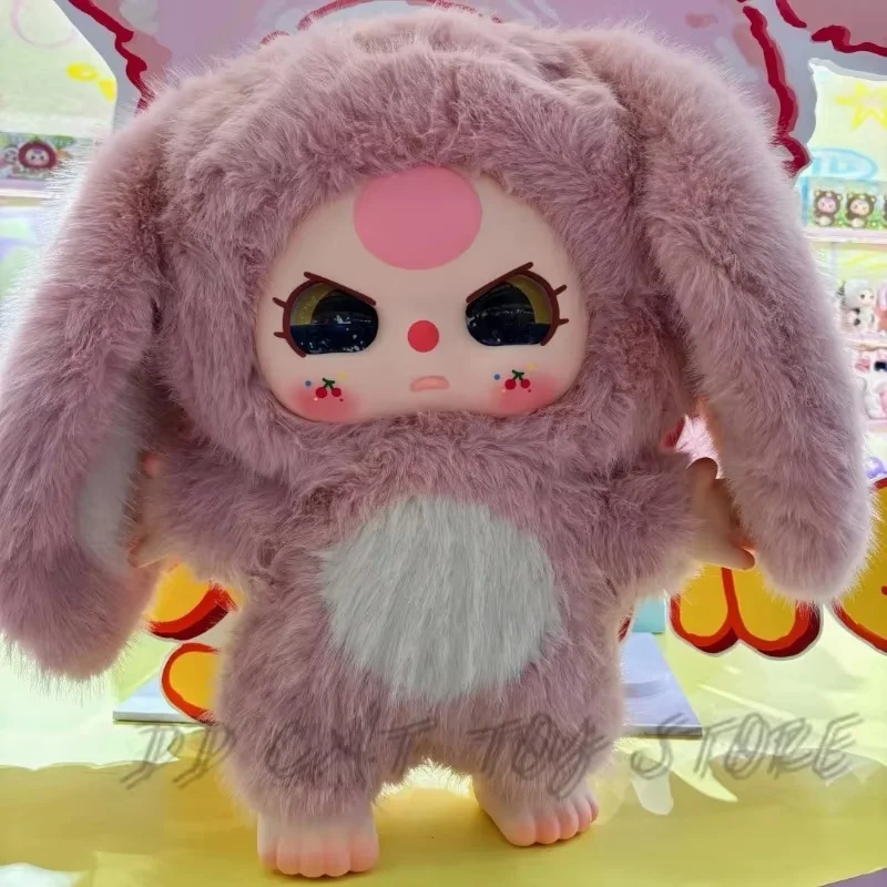 Bayi tiga Kawaii 1000% boneka besar bayi kotak buta trendi figur aksi bermain hadiah lucu indah dan pengerjaan yang indah