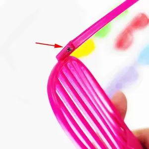 Gözlük, panjur dekoru, doğum günü tonları, tema retro ve Rock & Roll Parti Malzemeleri, hip hop müzik, Hip-Hop, 80'ler, 90'lar, 1 adet, 6 adet Partinin 6 büyük satışı, rock and roll dekoru - №1