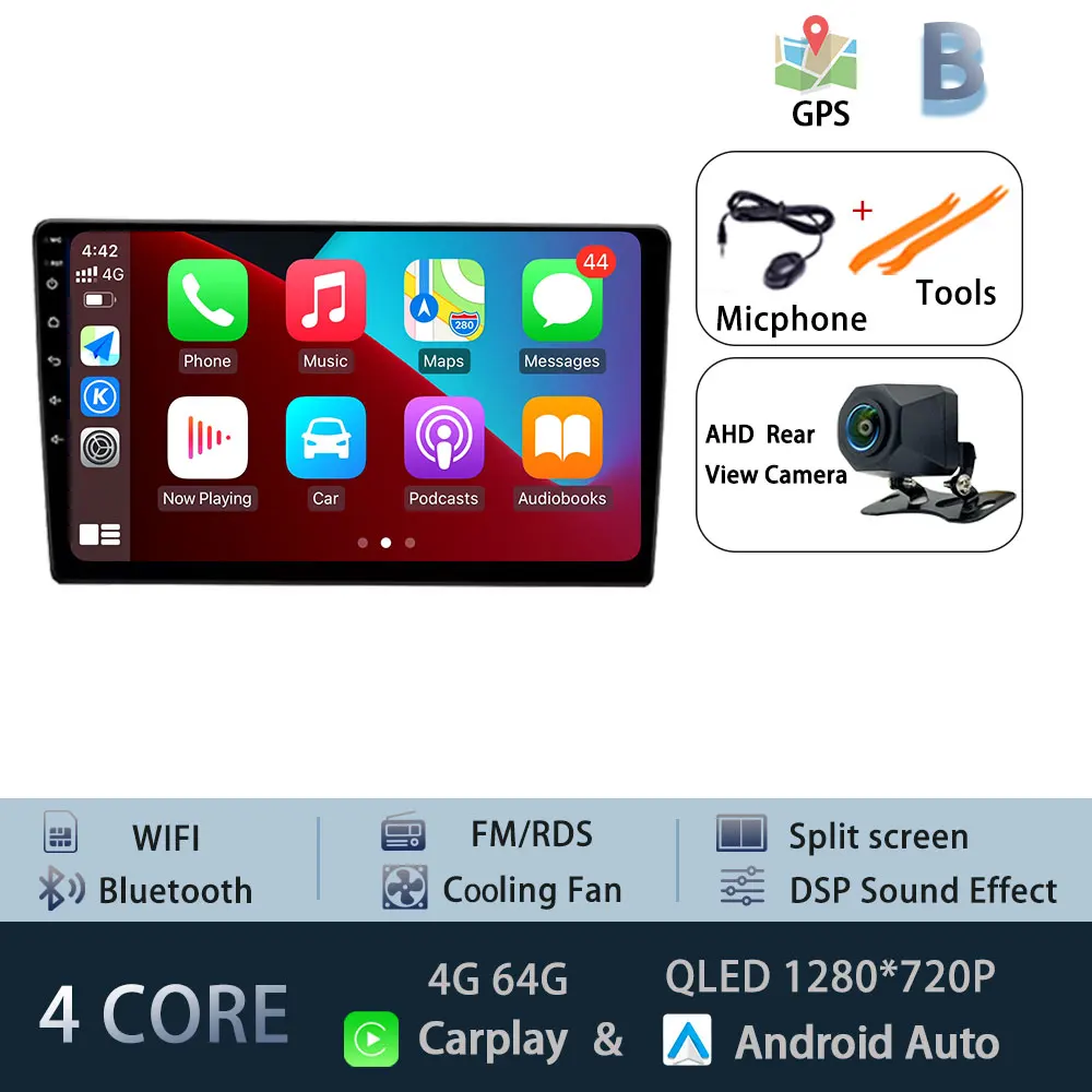 Voor Hyundai Azera 2006-2010 Android 15 Carplay Auto Radio Recorder Multimedia Speler Geen 2din GPS Navigatie Auto accessoires