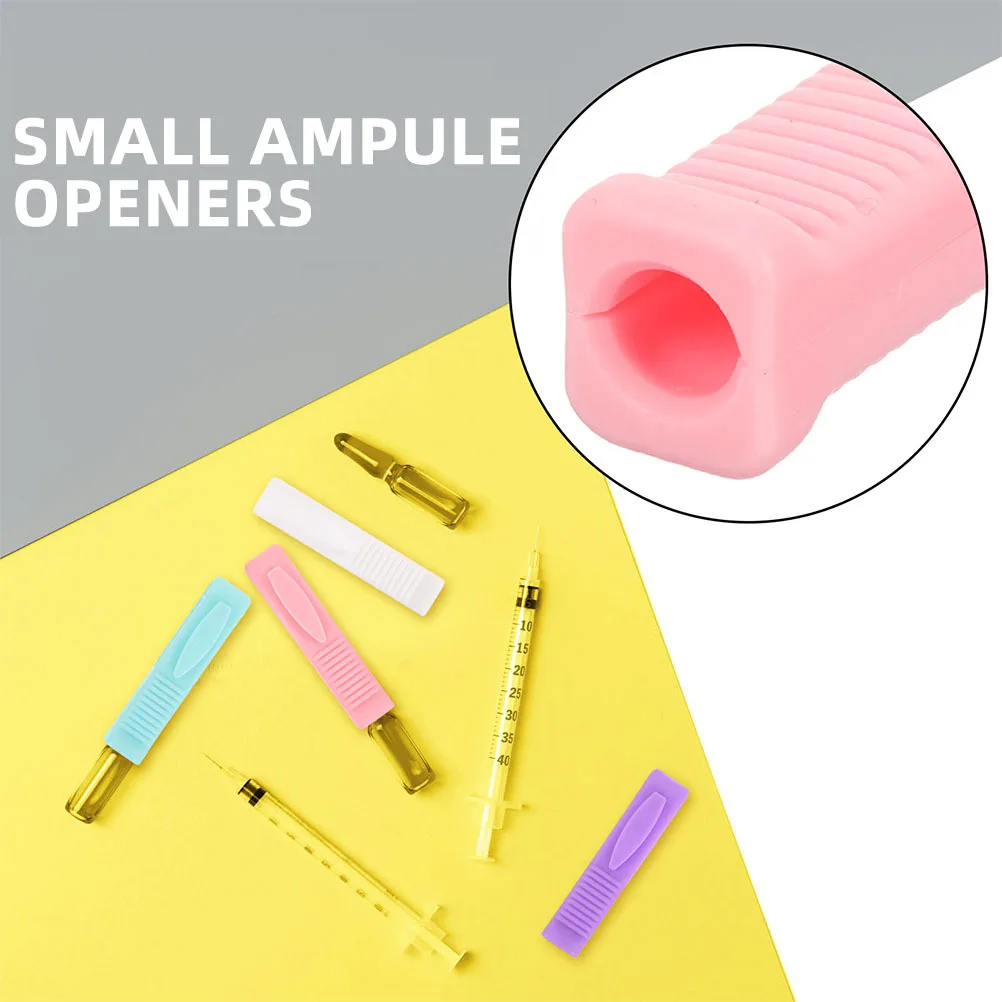 5Pcs Ampoule Openers Portable Glass Vial Breaker Tool ABS Durable Safe for Medical Procedures Glass Ampule Opener