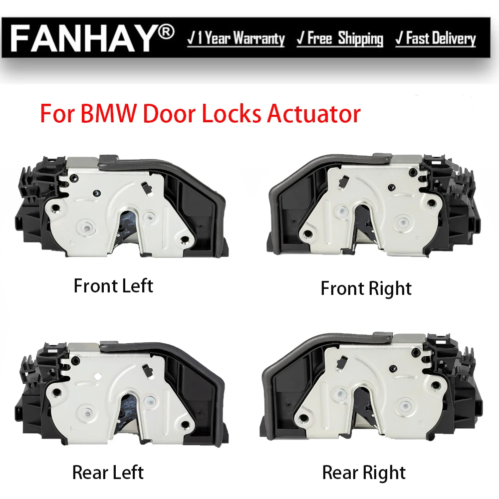 

Door Locks Actuator FL FR RL RR For BMW 2005-2016 OEM 51217229455 51217229458 51227229459 51227229460 51217229461 Car Parts