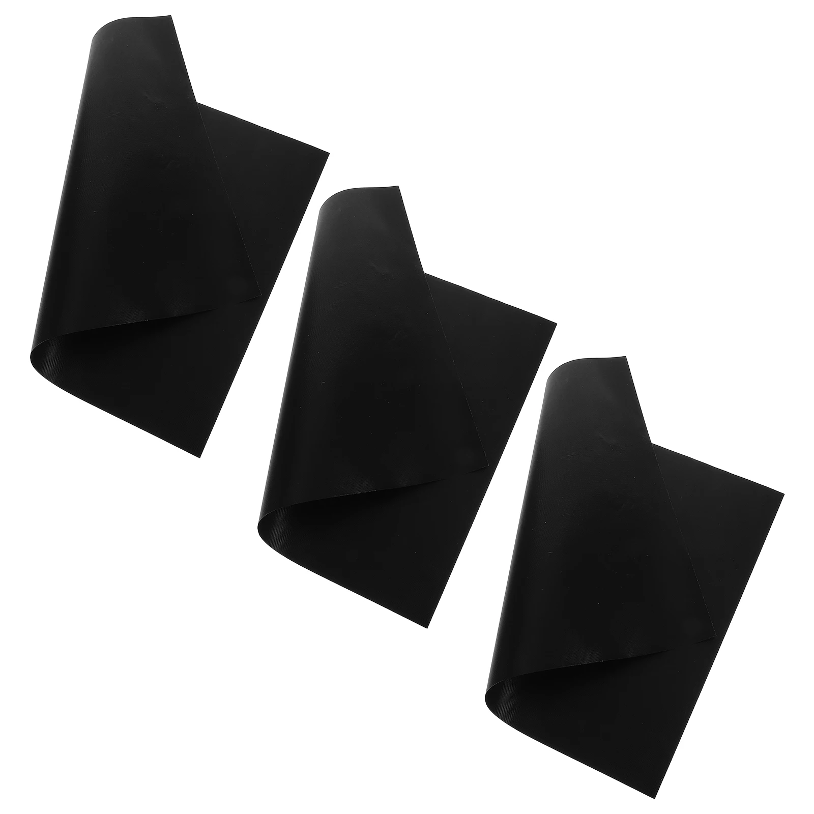 

3pcs Oven Protective Pad Gas Liner Cooking Mat Fire Food Grade Air Fryer Non Slip Appliance Baking Heat Resistant