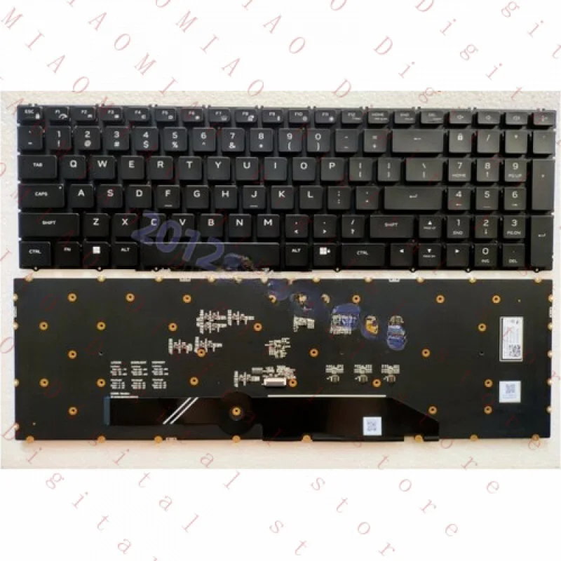 

Новая клавиатура для ноутбука Dell Alienware M18 R1 R2, США, с RGB-подсветкой