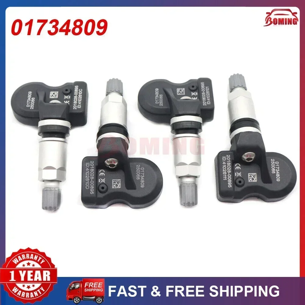 01734809 TPMS Tire Pressure Sensor For Geely Coolray Emgrand EV500 EV450 Vision X3 Vision S1 2017-2023 433MHz DG-TPMS-X301734809