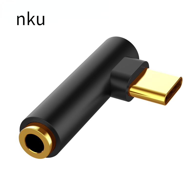  Nku Type-C To 3.5mm Jack Earphone Cable USB C Male To 3.5mm AUX Audio Adapter USB-C 3.5 Converter Cable for Xiaomi Mobile Phone 