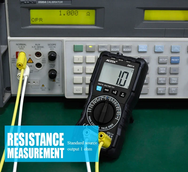 -Professional for DM91A Digital Multimeter Small Multitester Meter that Measures DC and AC Voltage Amp Ohm Voltmeter