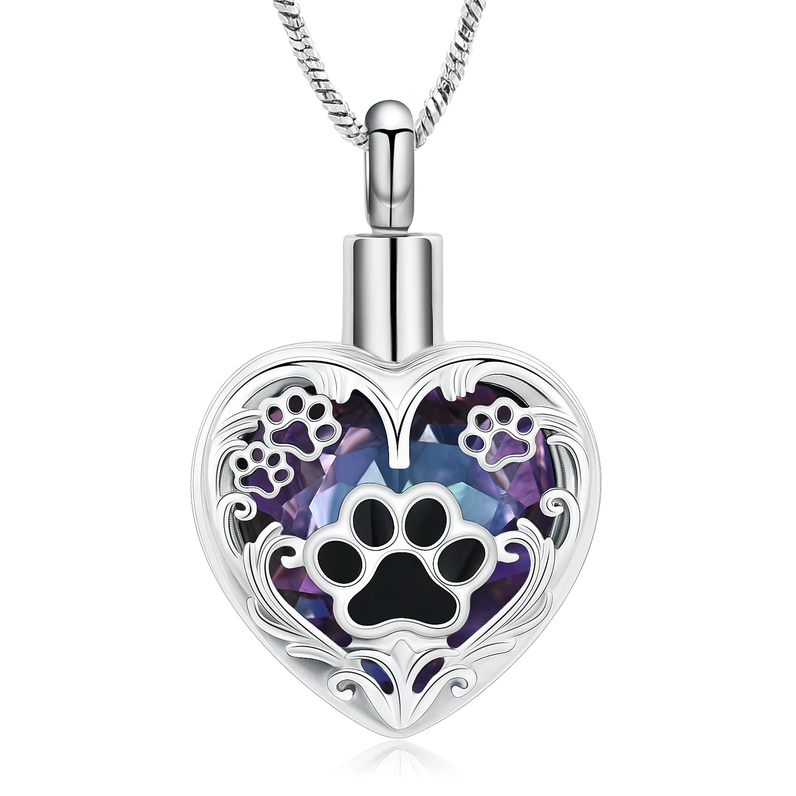 Pet Paw Print Heart…