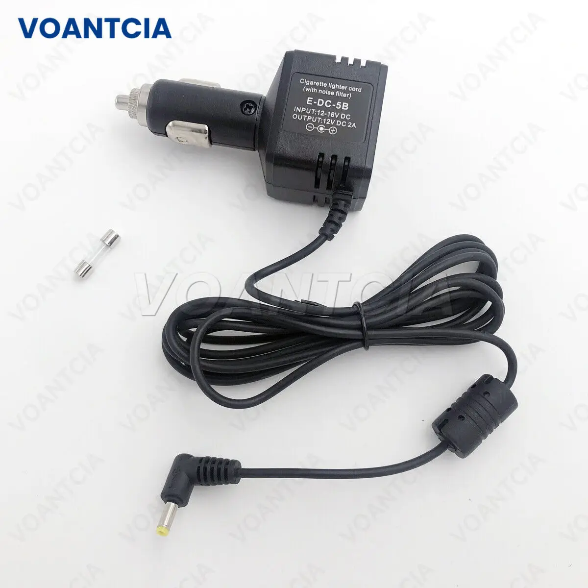 

EDC5B Car Power Charger Cigarette Lighter Cord Cable E-DC-5B for YAESU VX-6R VX-7R VX6R VX7R VX-8DR FT-60R FT-277R VX-5 VX-5R