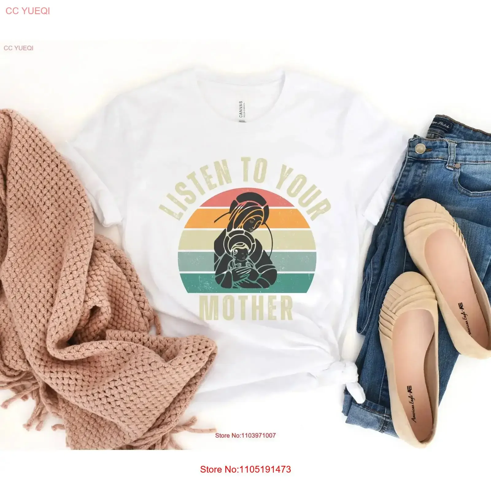 Greek Orthodox Catholic Christian Theotokos T Shirt Mary Mother of God SweaT Collegiate Preppy Yuppie For Him Her vintage