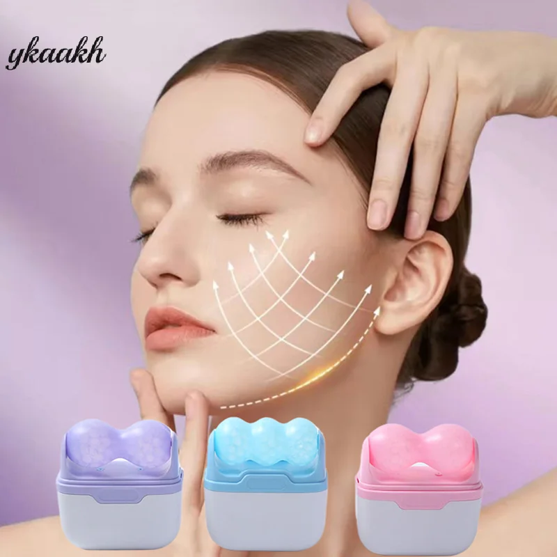 

Double Head Ice Roller For Face Eye Puffiness Migraine Pain Relief And Minor Injury Facial Cold Therapy Massage Roller Skin Care
