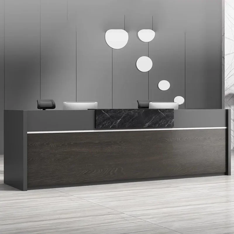 

For Beauty Office Lectern Bar Counter Reception Shop Retail Pulpitos Hair Salon Counter Register Modern Mostrador Unique Furnitu