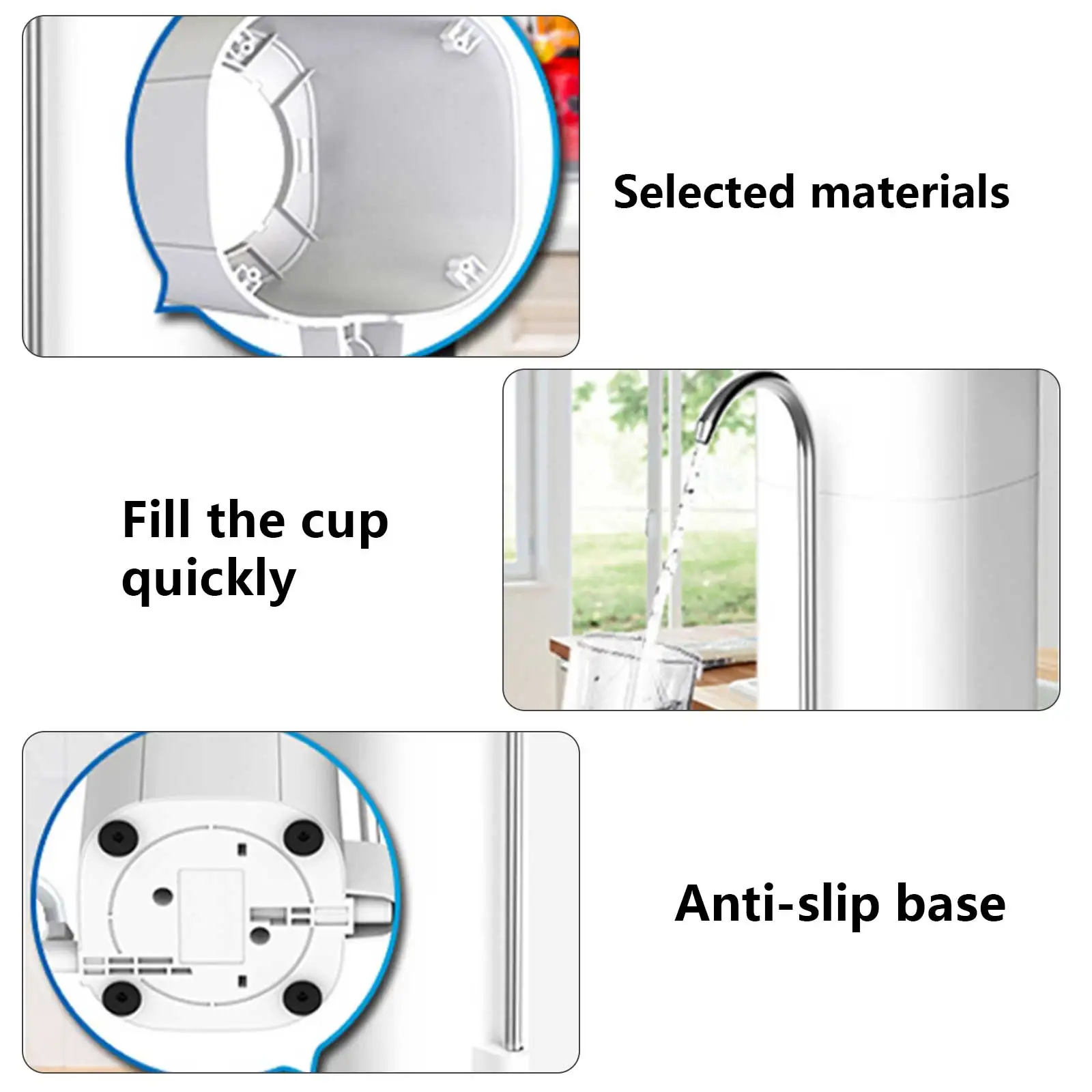 نظام الترشيح الفائق لصنبور مياه الشرب في سطح الطاولة، يقلل 99%، الكلور والمعادن الثقيلة والرائحة