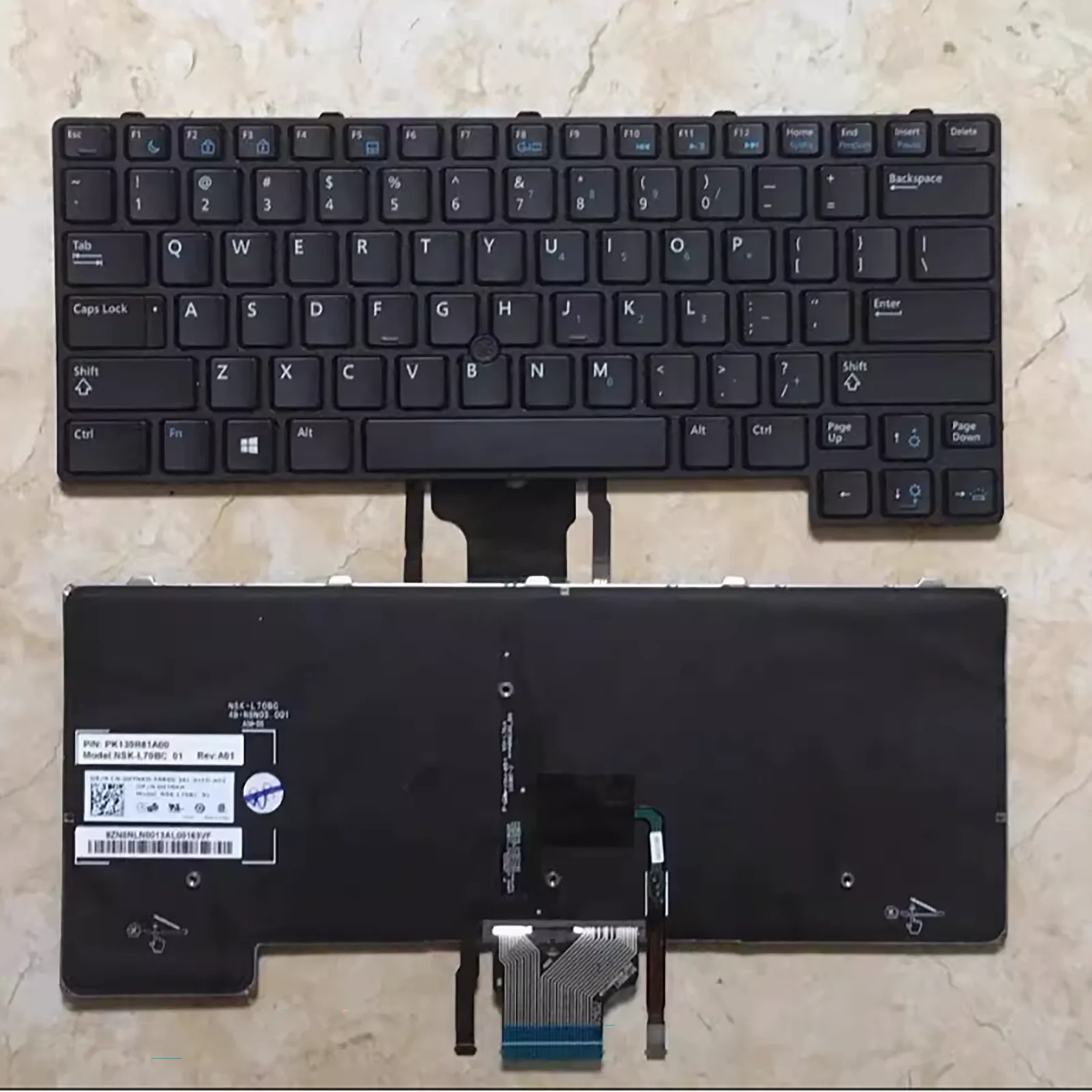 

US for Dell Latitude E6430U E6430S E6330 E6530U E6430u-100TB Laptop Keyboard