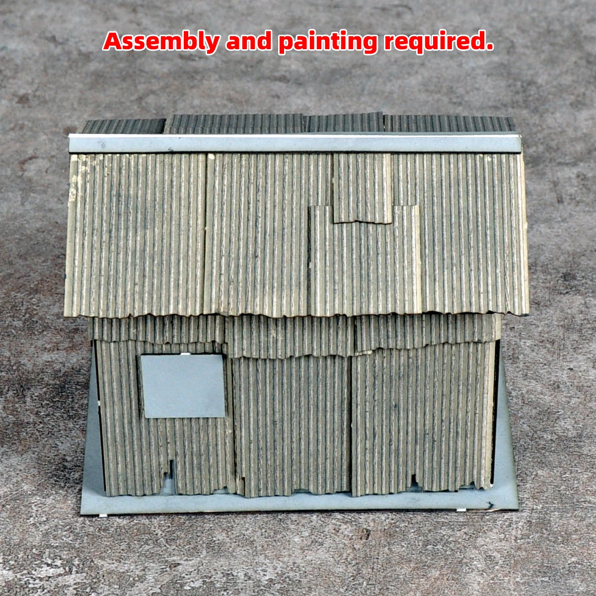 Architekturmodell-Bausatz Miniatur-Gebäude Ländliches Haus Blockhaus Holzhäuser Diorama Maßstabsmodell-Bausatz 1/35/48/64/72/87 – Detail 2