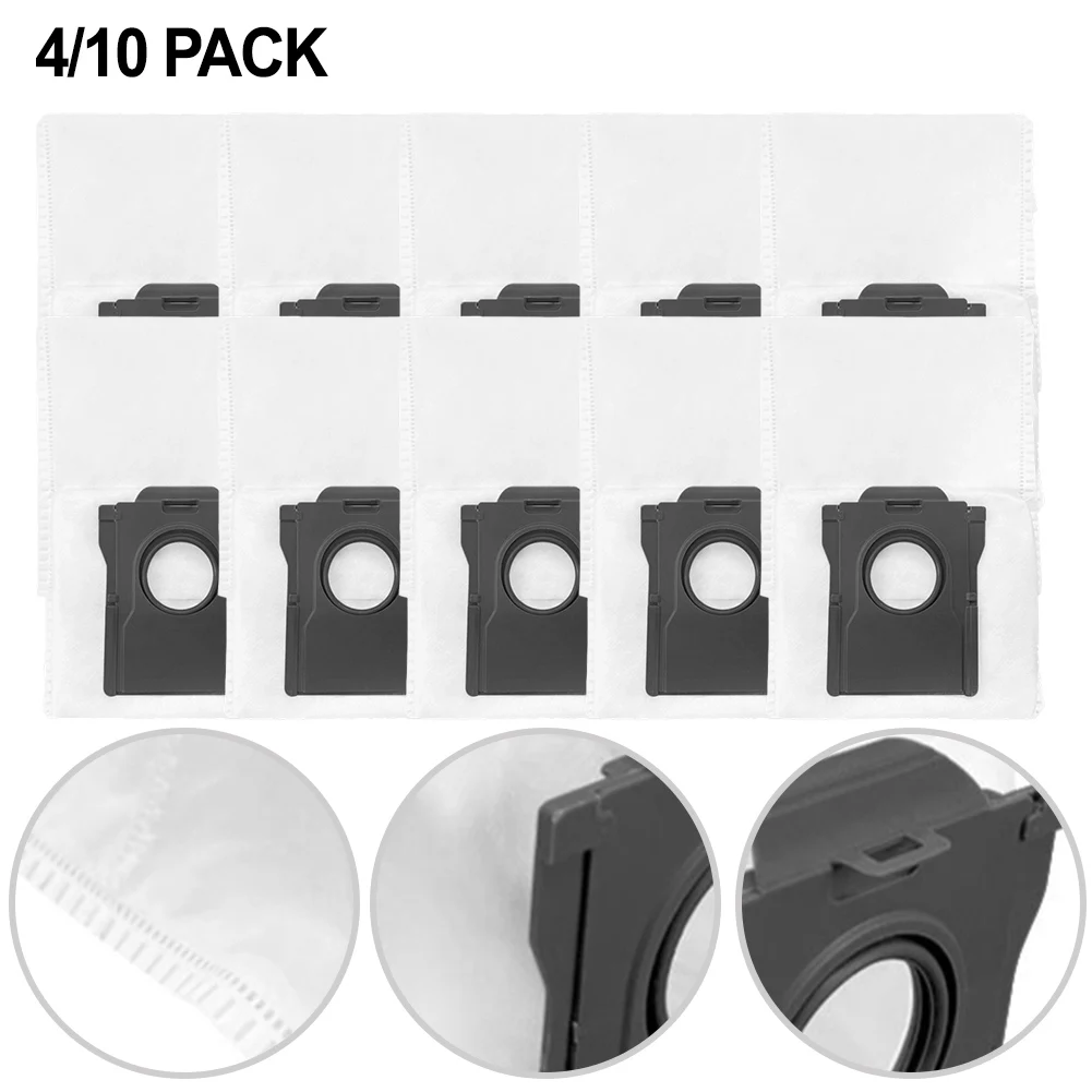 Ersatzbeutel für Conga für X100 / für X-Treme, 3,5 l Fassungsvermögen, Meltblown-Faser und Vliesstoff, 4/10er-Pack