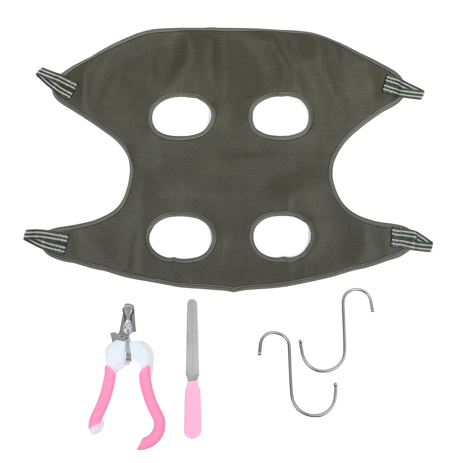 

1 set Mini Grooming Hammock For Pets Nail Trimming Durable Pet Grooming Sling Breathable Hanging Harness Cat Dog Puppy Pet Nail