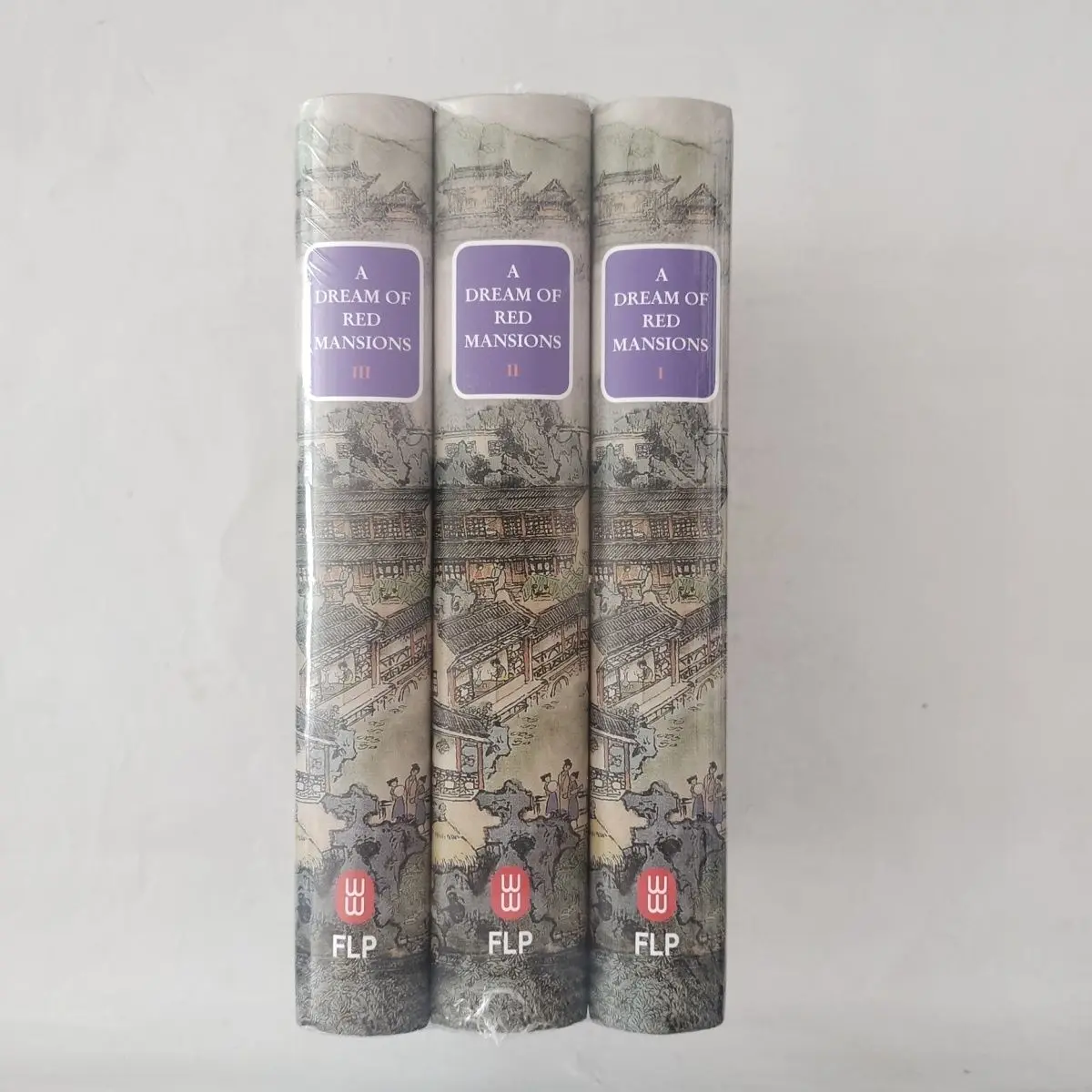 Cao Xueqin Literatura Clássica Chinesa Livros, 3 Volumes, Um Sonho de Mansões Vermelhas