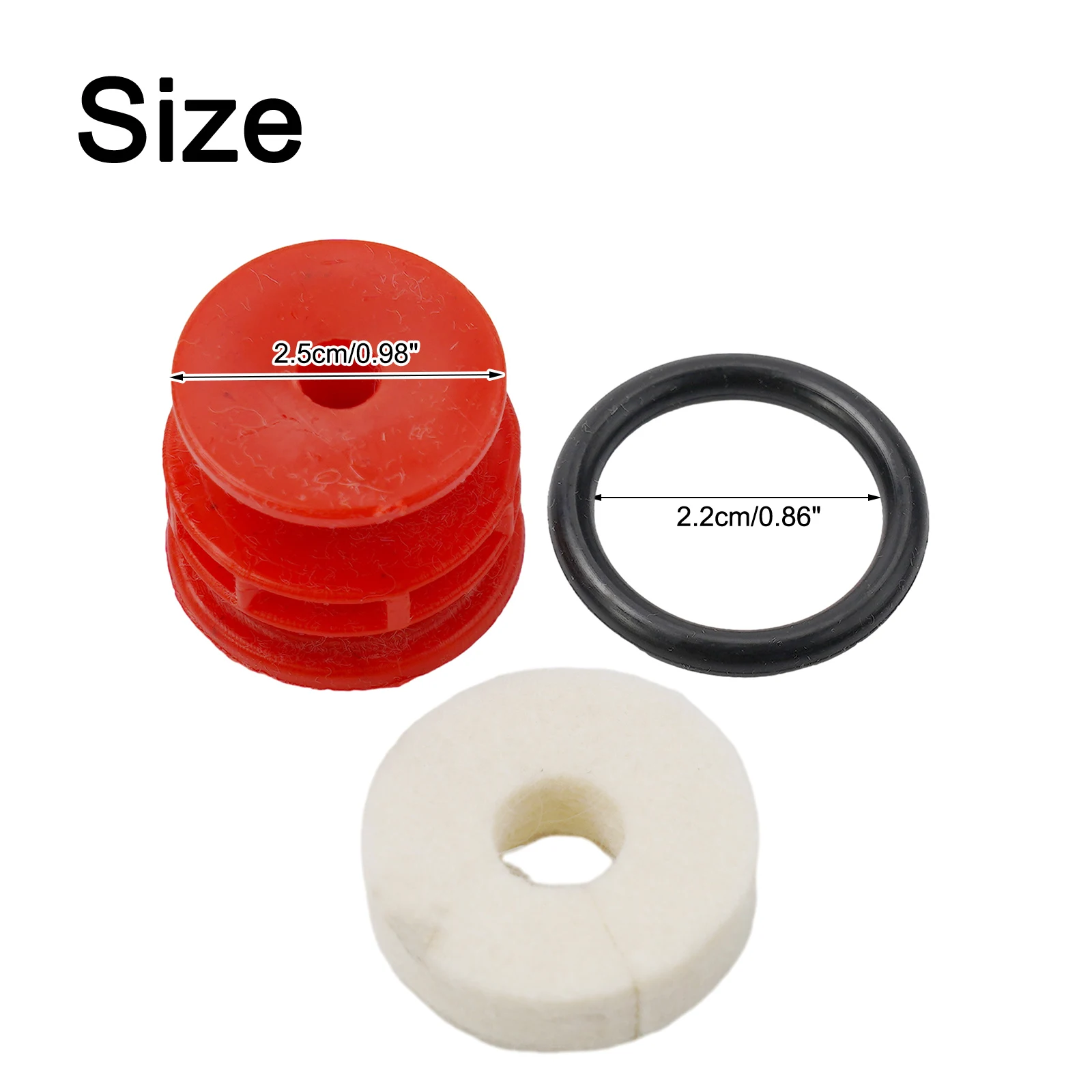 

Aftermarket Chain Saw Pump Piston Seal Kit For Stihl SG20 Only 4247 007 1002 High Quality Pump Piston Seal Kit Garden Lawn Mower