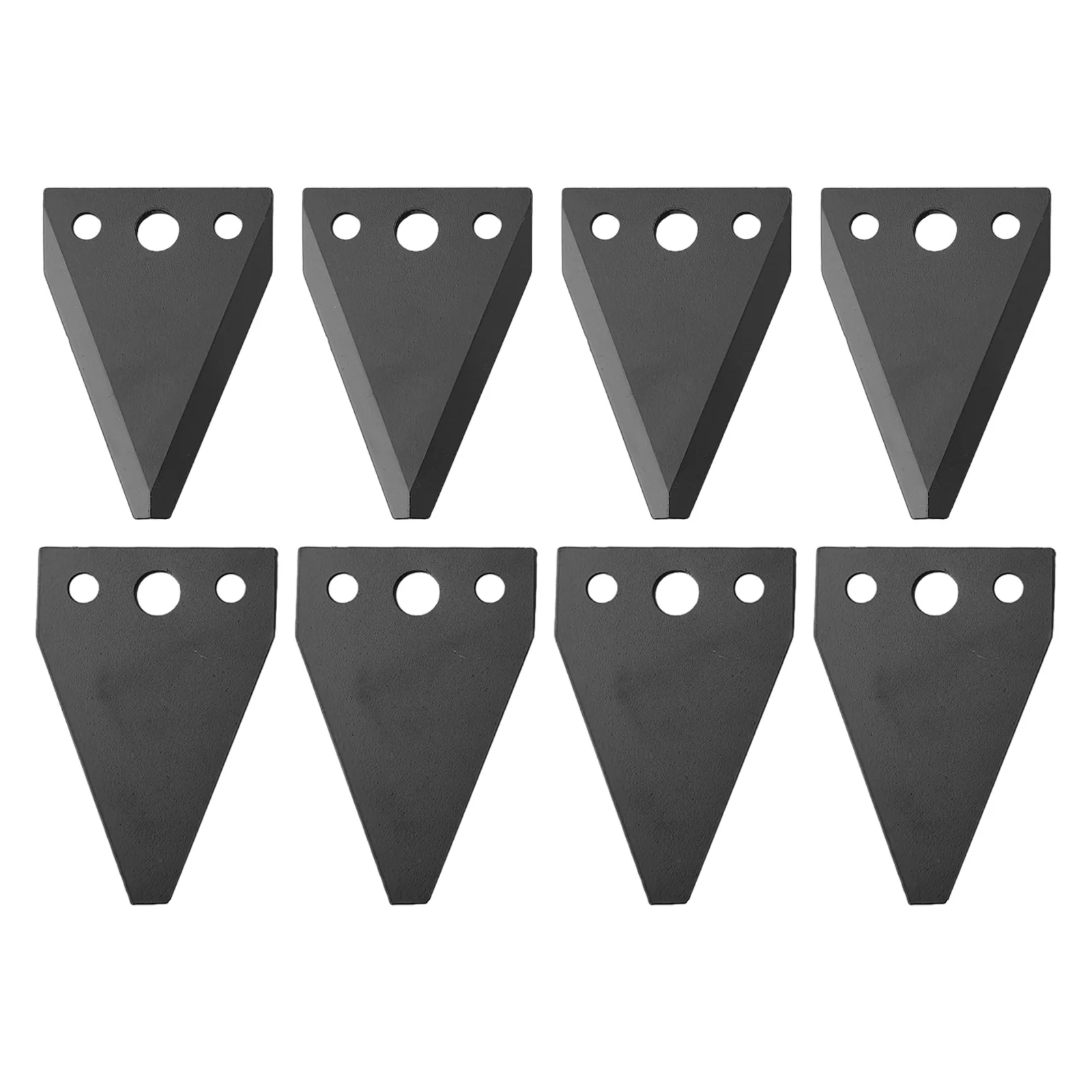 

8pcs Blades With16pcs Rivets For Sickle Mower Bar Kit For Trailblazer GW-P406732 GW-P406657 Garden Power Tools Replacement Parts