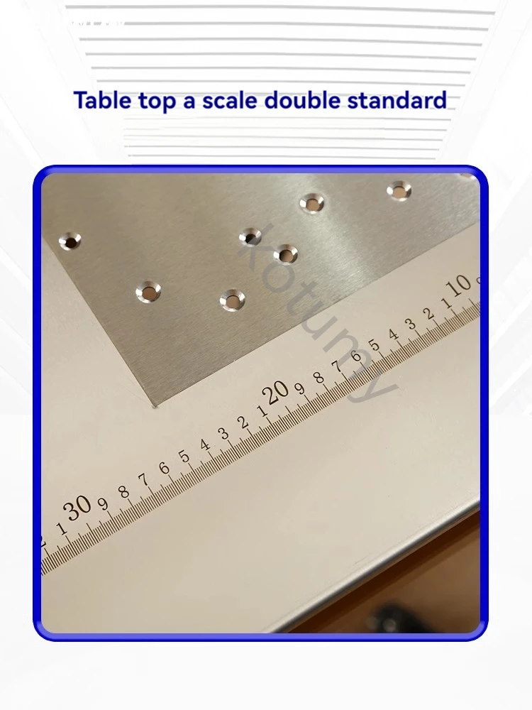 Woodworking Saw Table Folding Workbench Multi-function Precision Saw Dust-free saw Portable Woodworking Tool
