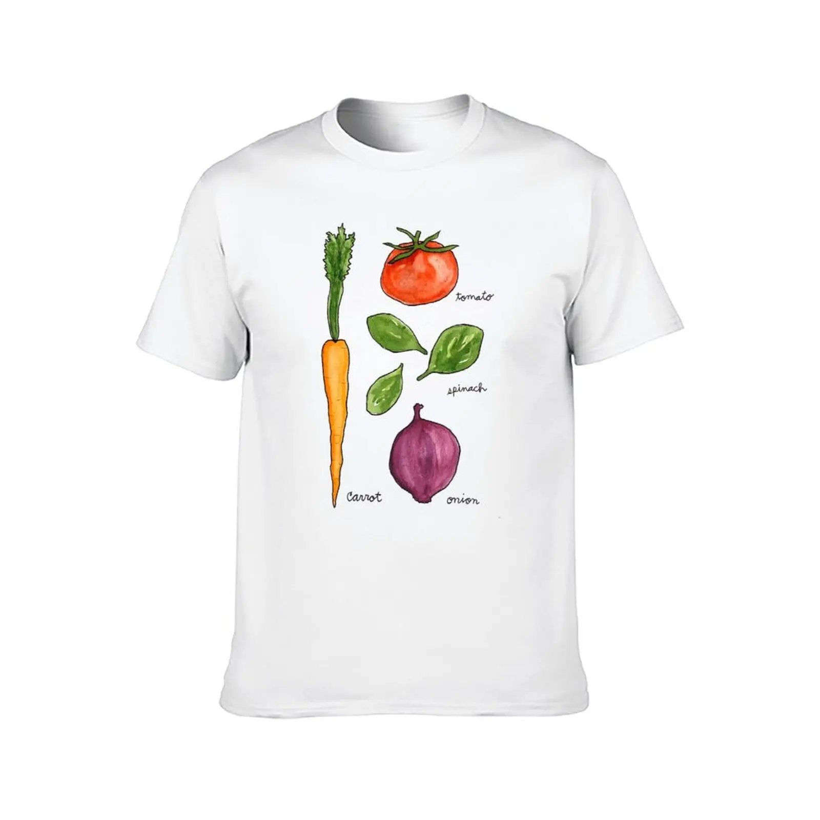 Garden Veggies T-Shirt man t shirt cotton t shirts for man pack white T-Shirt